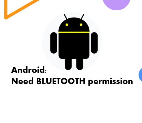 Android Admin Bluetooth error